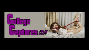www.collegecaptures.com - Stevie Staked out & Crotch Roped thumbnail